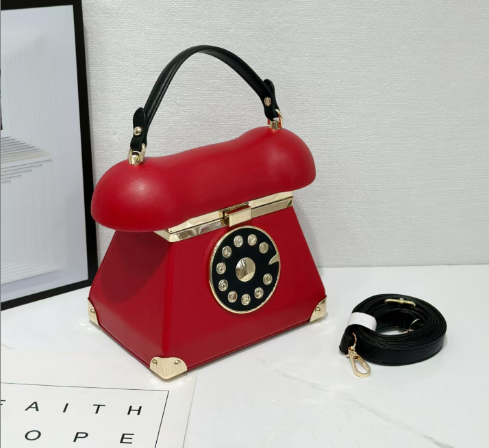 2025 new fashion American trendy personalized portable shoulder crossbody phone bag gift bag