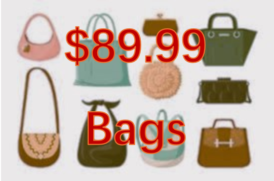 <$89.99>Fancy bags!!!