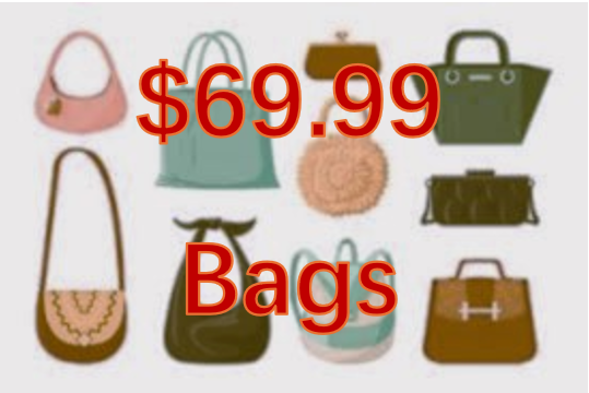 <$69.99>Fancy bags!!!